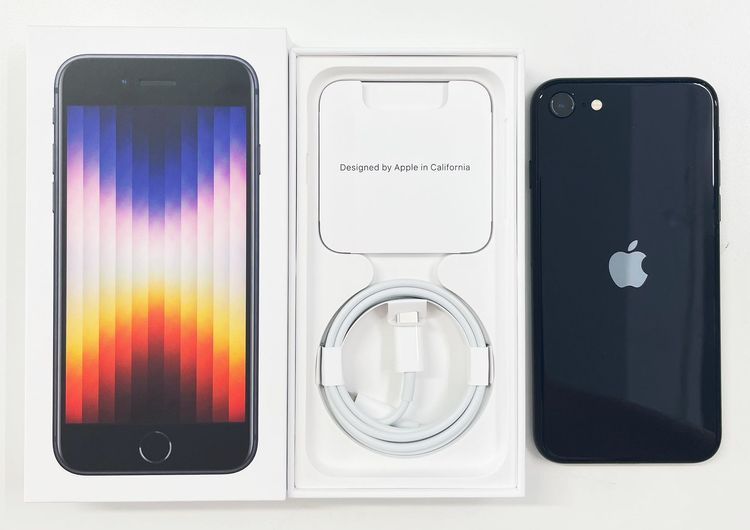 ムスビー｜中古品 SIMフリー iPhone SE3 64GB MMYC3J/A ミッドナイト 