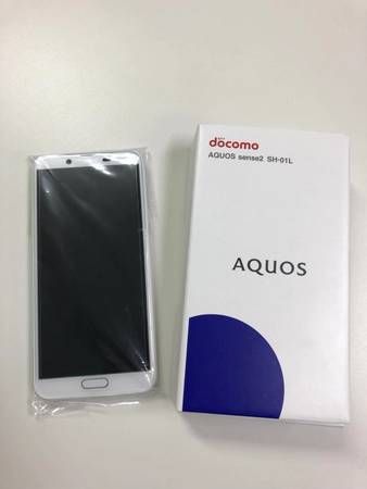 ムスビー｜新品 SIMフリー docomo AQUOS sense2 SH-01L ホワイト 送料  