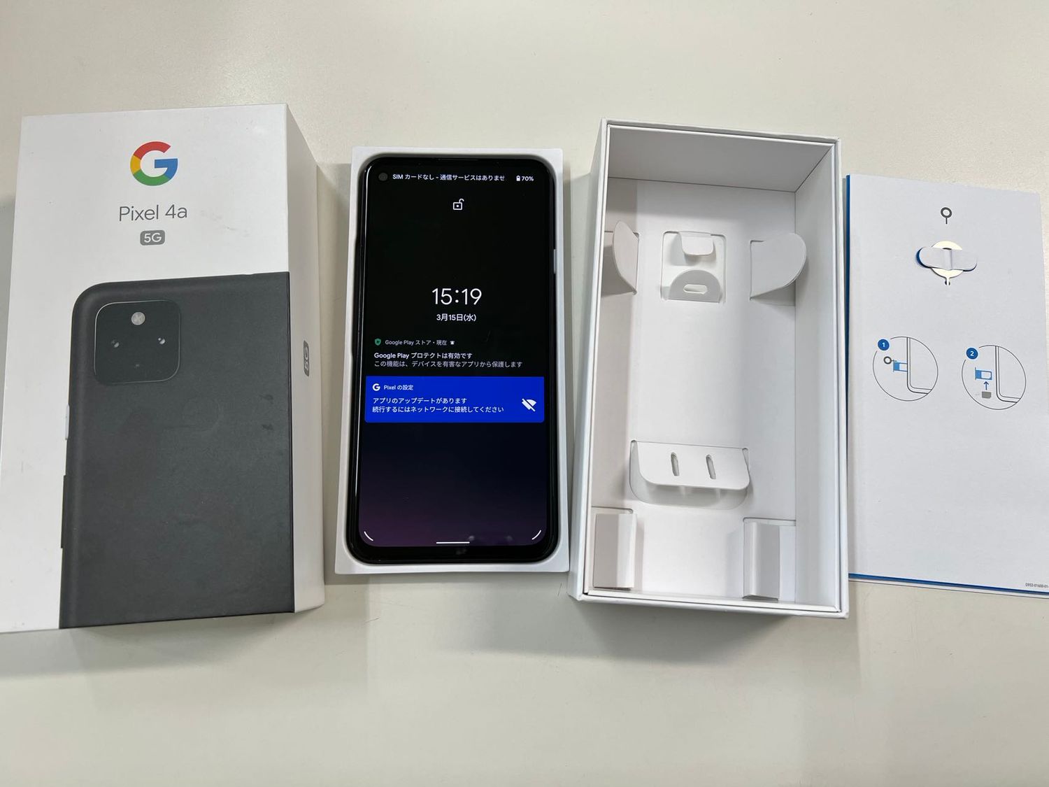 美品 simフリー】Pixel 4a (Just Black)（Google Pixel4a (5G) Just  
