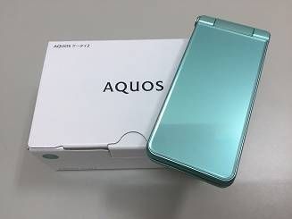 ムスビー｜☆美品☆Softbank AQUOS ケータイ2 601SH ライトグリーン 