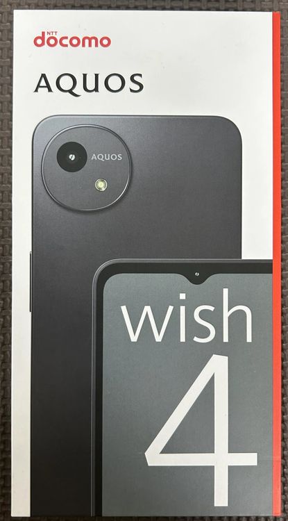 �ڿ���Ʊ���ʡ�̤�����ʡˡ�AQUOS wish4 SH-52E 64GB �֥�å� SIM�ե꡼
