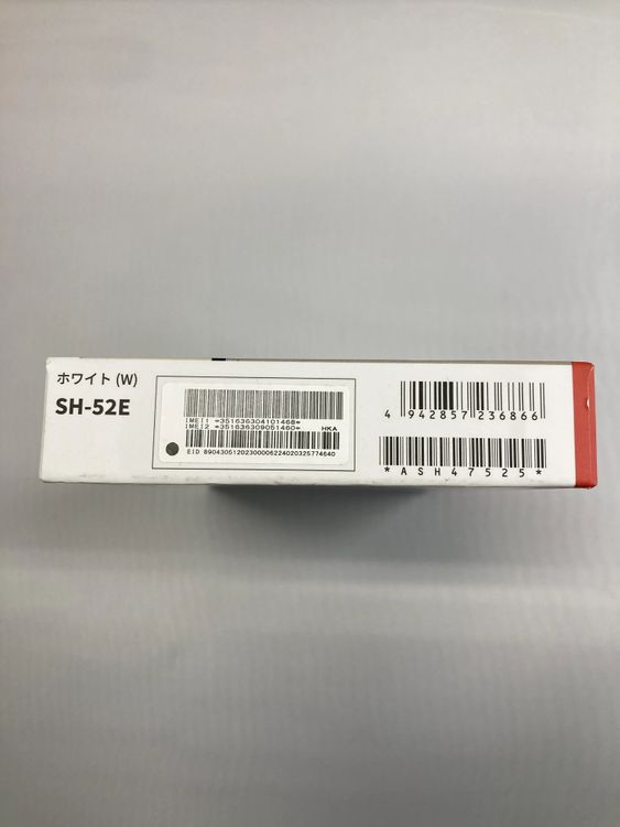 �ڿ���Ʊ���ʡ�̤�����ʡˡ�AQUOS wish4 SH-52E 64GB �ۥ磻�� SIM�ե꡼