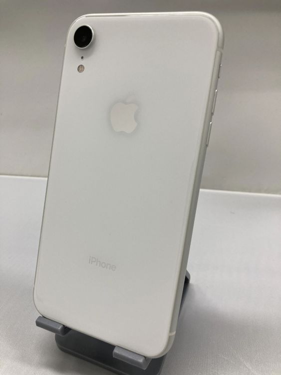 iPhone XR 128GB �ۥ磻�� SIM�ե꡼ �Хåƥ꡼100�� NW���¡�