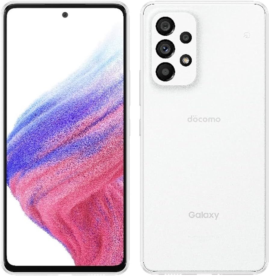 ムスビー｜【新品未使用品】☆Galaxy A53 5G (SCG15) 128GB ホワイト 
