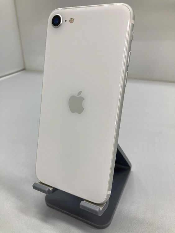 iPhone SE����2�����128GB �ۥ磻�� SIM�ե꡼ �Хåƥ꡼90�� NW��������-