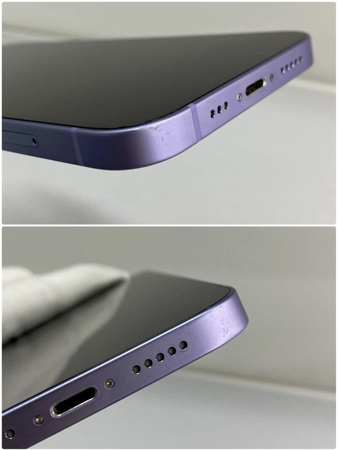 ムスビー｜iPhone 12 128GB パープル SIMフリー バッテリー100