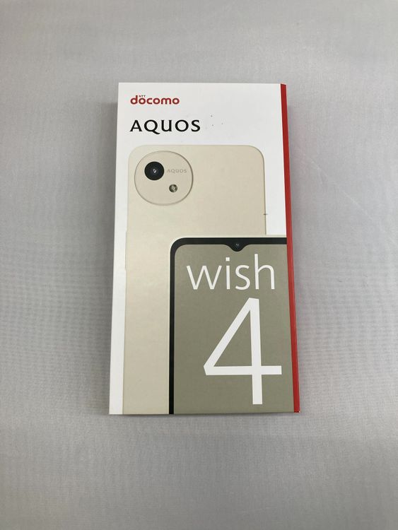 �ڿ���Ʊ���ʡ�̤�����ʡˡ�AQUOS wish4 SH-52E 64GB �ۥ磻�� SIM�ե꡼
