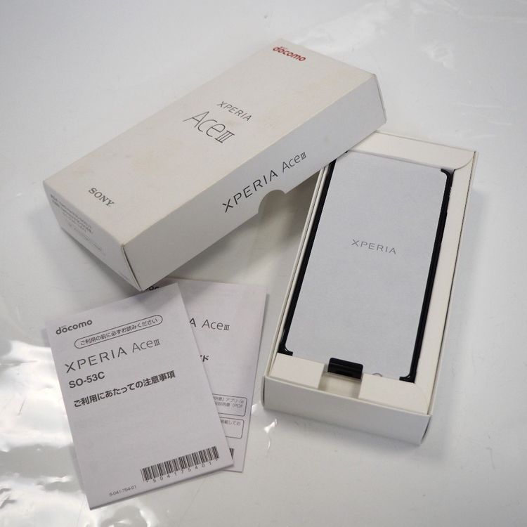 �ڼ��ߤʤߡۡ�Z368���ɥ����XperiaAceIII SO-53C �֥�å���̤����