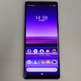 【質みなみ】☆Z643☆ソフトバンク☆Xperia 1 802SO パープル ☆中古・白ロム