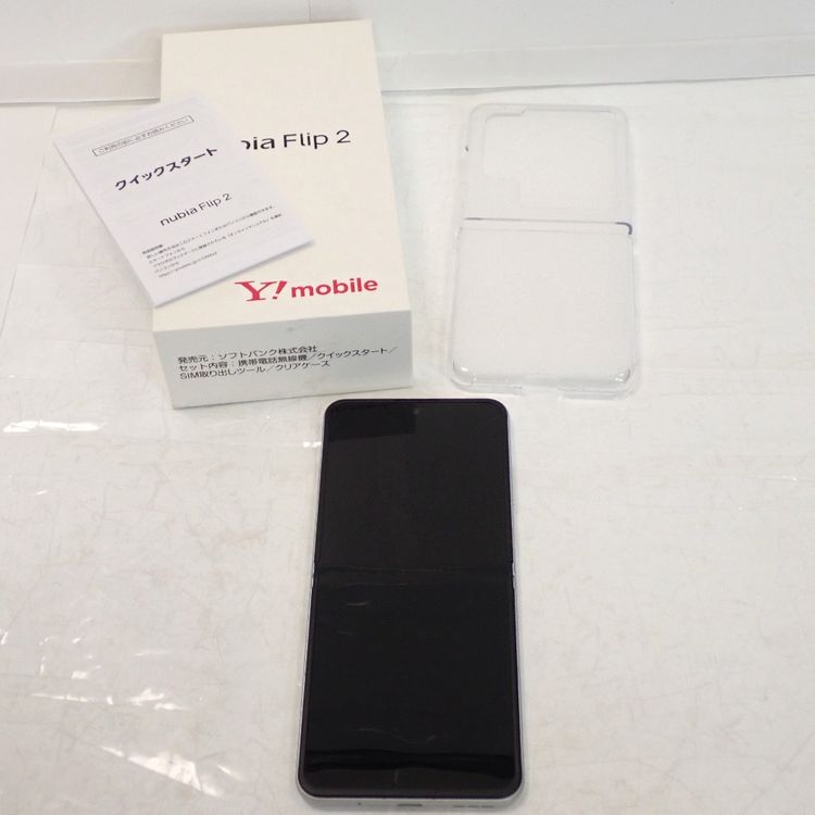 �ڼ��ߤʤߡۡ�Z774��Y��Х����nubia Flip 2 A404ZT �ۥ磻�� ���ʡ����