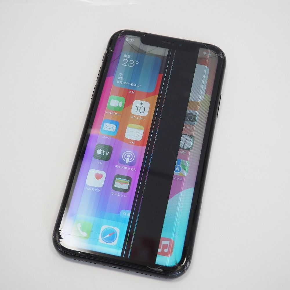 ジャンク】 MT002J/A iPhone XR 丸けれ 64GB