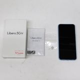 【質みなみ】■Ymobile■ZTE Libero 5G IV A302ZT ブルー 〇■美品