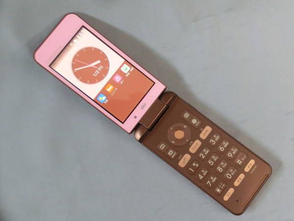ムスビー｜【質みなみ】□AU□KYF31 GRATINA 4G ピンク 携帯電話 〇 