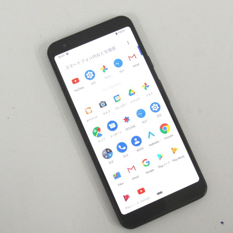 �ڼ��ߤʤߡۢ�Softbank��Pixel 3a 64GB ���㥹�ȥ֥�å� ��Ƚ�ꢣ���