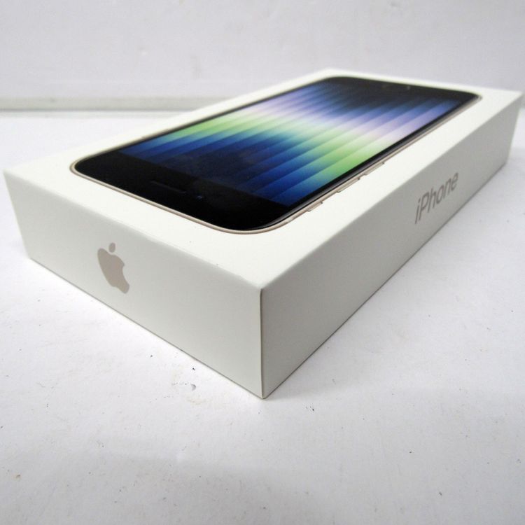 �ڼ��ߤʤߡۢ�Softbank��iphoneSE3 MMYK3J/A 256GB��̤����