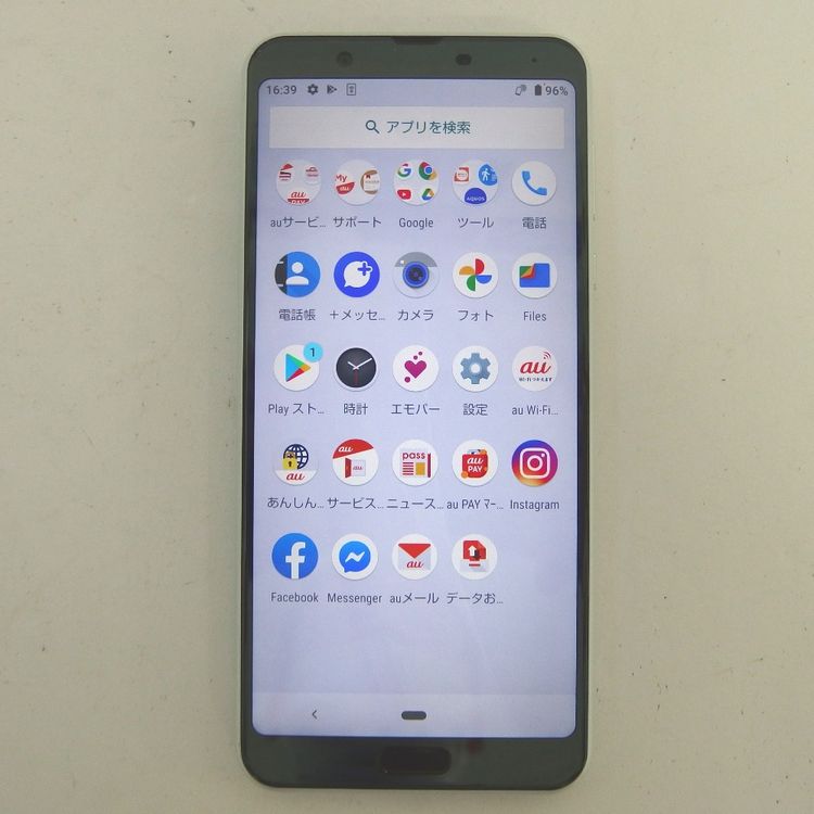 �ڼ��ߤʤߡۢ�AU��AQUOS sense3 plus SHV46 ���¡� SIM���å���������