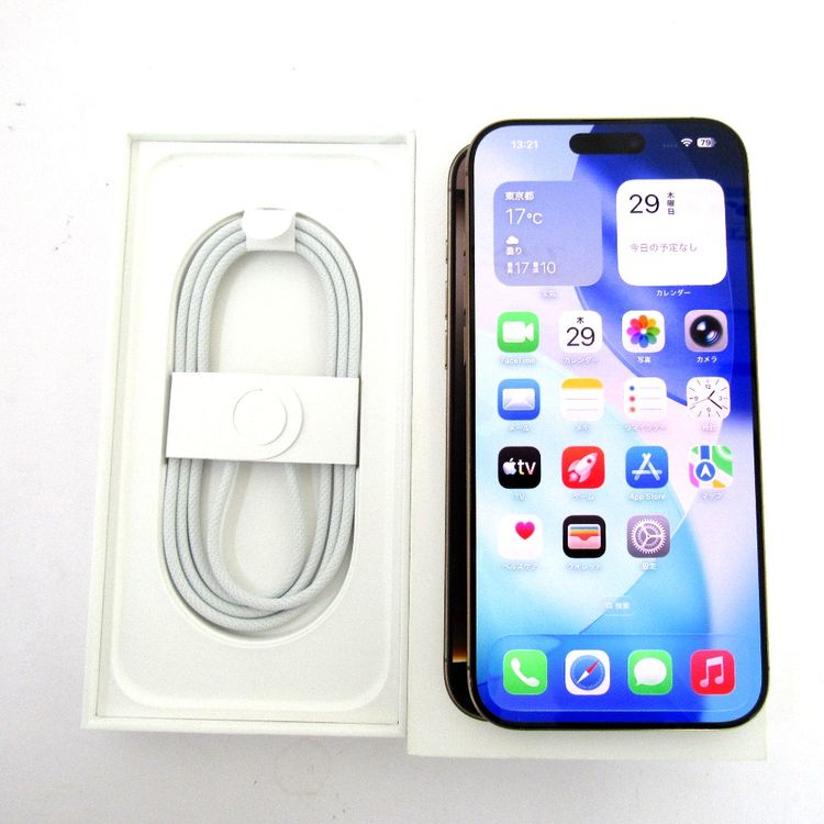 �ڼ��ߤʤߡۢ�au��iphone16 ProMax MYWJ3J/A 256GB ��Ƚ�ꢣ���