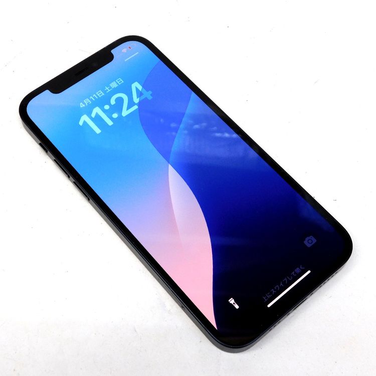 �ڼ��ߤʤߡۢ�Softbank��iPhone12 MGHU3J/A 128GB �֥�å� ��������