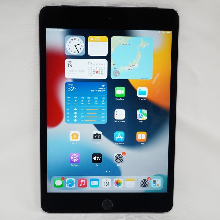 �ڼ��ߤʤߡۡ�1115��au��iPad mini4 MK6Y2J/A 16GB�������