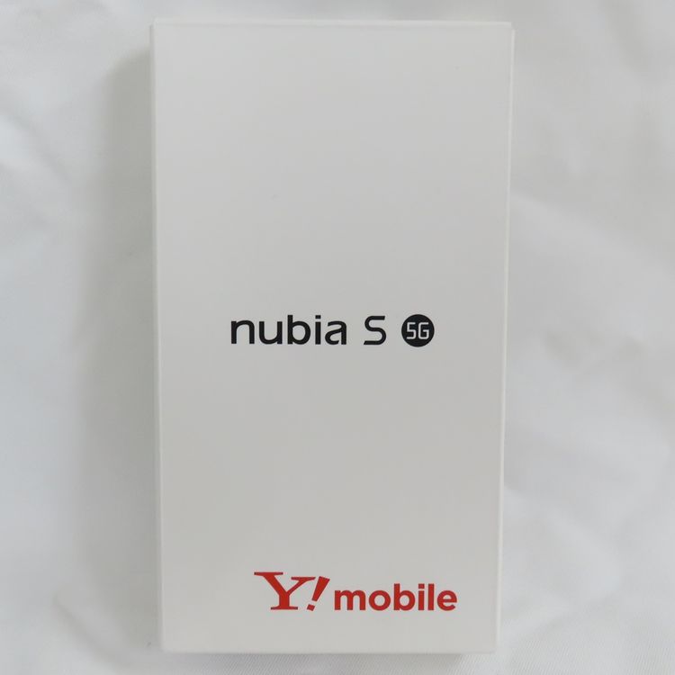 【質みなみ】●1051●Ymobile●nubia S 5G A403ZT ブラック●未使用