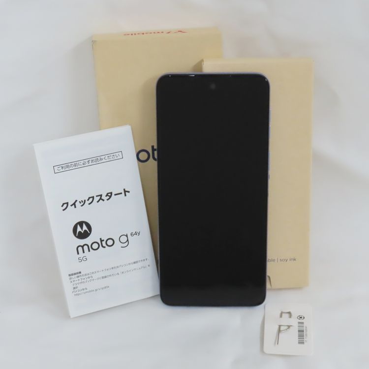 �ڼ��ߤʤߡۡ�1068��Ymobile��moto g64y 5G A401MO��Ķ����