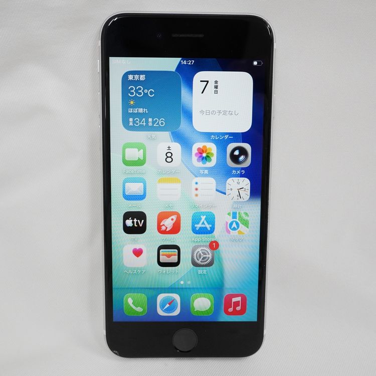 �ڼ��ߤʤߡۡ�1114���ɥ����iPhoneSE2 64GB MHGQ3J/A �ۥ磻�ȡ����