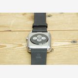 ��� Apple Watch ���� 38mm �֥�å����饷�å��Хå��� �֥롼������Х���