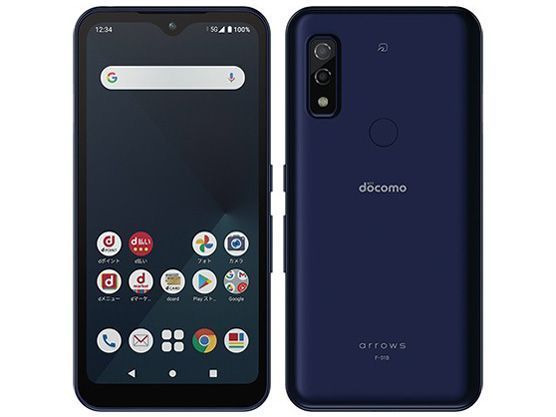 docomo arrows We ネイビー 本体 未使用 ムスビー｜未使用 SIMフリー docomo arrows We F-51B ネイビー