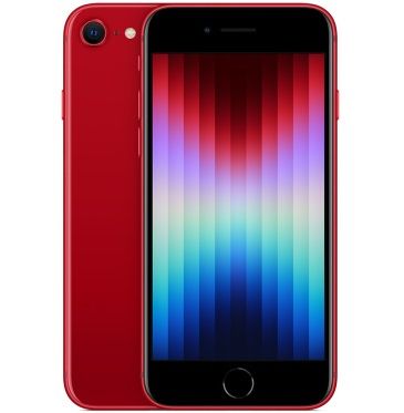 ムスビー｜未使用 SIMフリー docomo iPhone SE3 64GB Red レッド 赤  