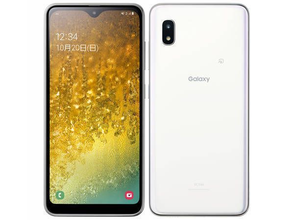 ムスビー｜新品 未使用 UQmobile Galaxy A20 SCV46 ホワイト【Galaxy 