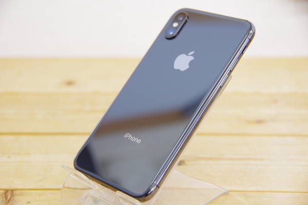ムスビー｜中古 SoftBank Apple iPhone X 256GB スペースグレイ 