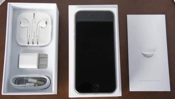 ムスビー｜128GB・美品 SIMフリー iPhone6 スペースグレイ 中古 付属品  