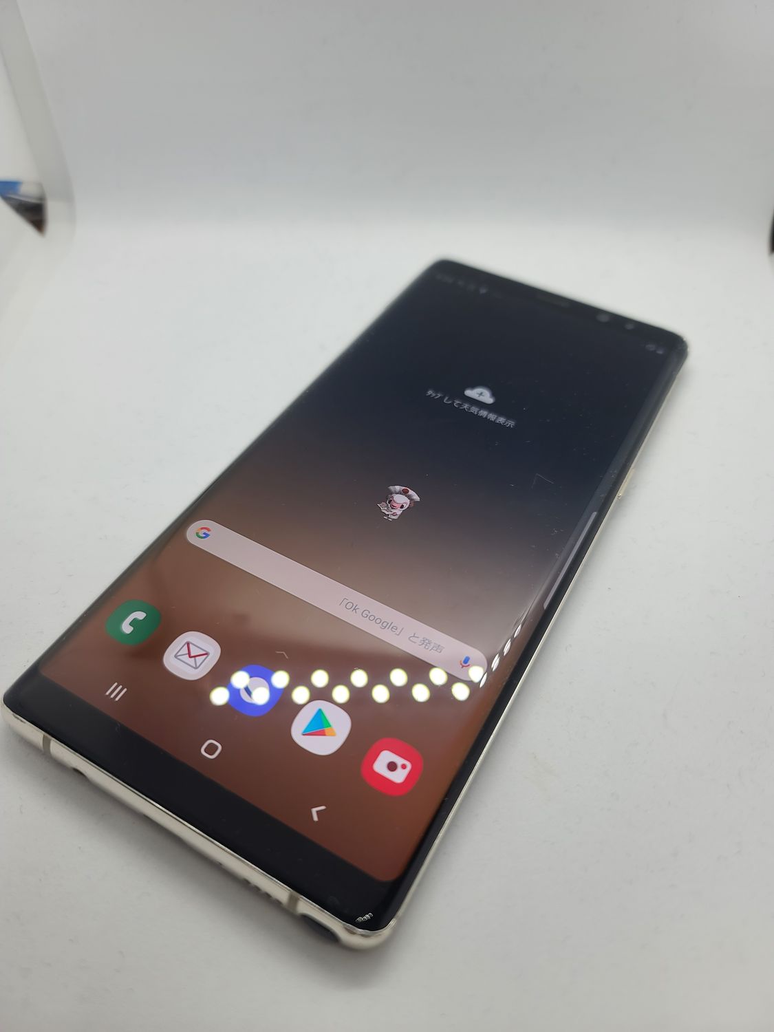 新品未使用 SC-01K Galaxy Note8 simロック解除済 ゴールド（SIMロック  