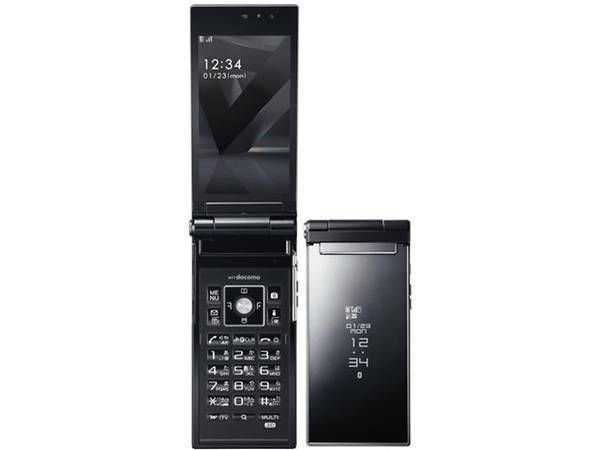 ムスビー｜【未使用品】 F-02D ブラック 黒色 ハイスペックガラケー 