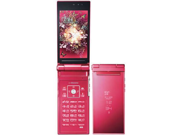 ムスビー｜【未使用品】 F-02D ピンク PINK ハイスペックガラケー 
