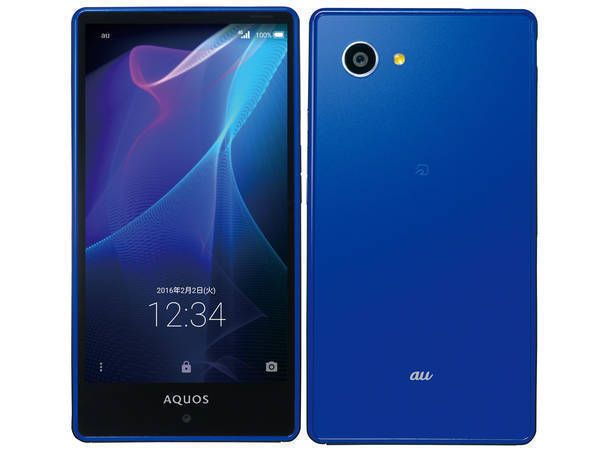 ムスビー｜【未使用品】AQUOS SERIE mini SHV33 サファイア ブルー SIM  