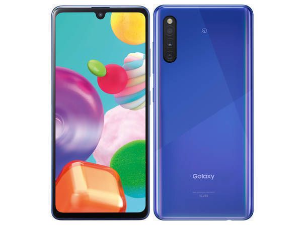 [Quality Shop]Simե꡼ Galaxy A41 SCV48 Blue