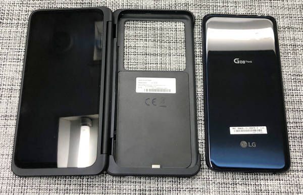 ムスビー｜【中古美品】softbank LG G8X ThinQ 901LG ブラック 【赤  