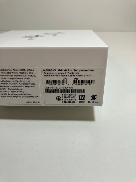 ���ʡ�̤���� Airpods Pro ��2����(Lightning) MQD83J/A