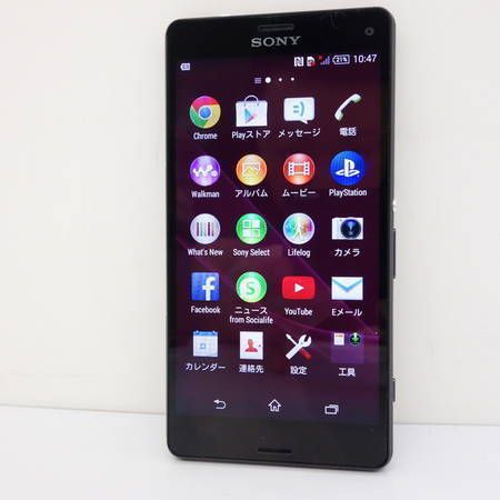 �ڲ�ľ���Sony Xperia Z3 Compact��D5803���֥�å���SIM�ե꡼