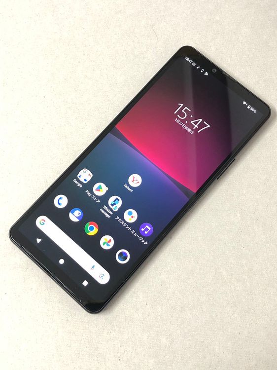 ������Х����SIM�ե꡼ Softbank Xperia 10 IV �֥�å� A202SO