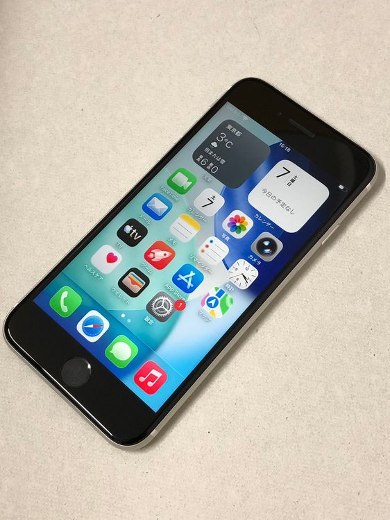 ������Х����SIM�ե꡼ iPhone SE2 128GB �ۥ磻��