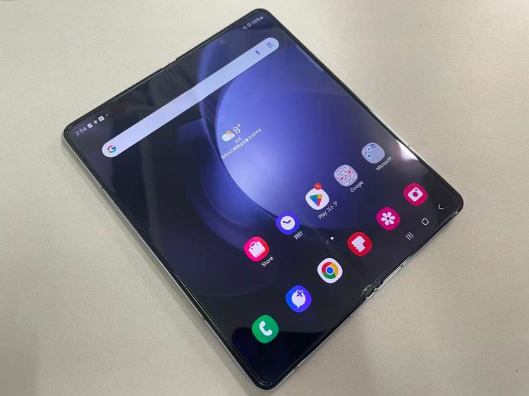 ������Х����SIM�ե꡼au Galaxy Z Fold5 SCG22 256GB  �֥롼