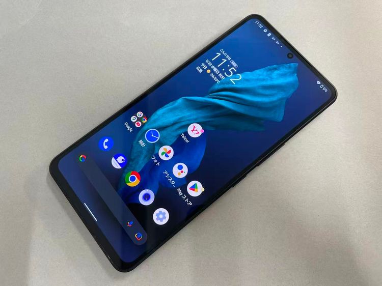 ������Х����SIM�ե꡼ SoftBank�� AQUOS R7 A202SH �֥�å�