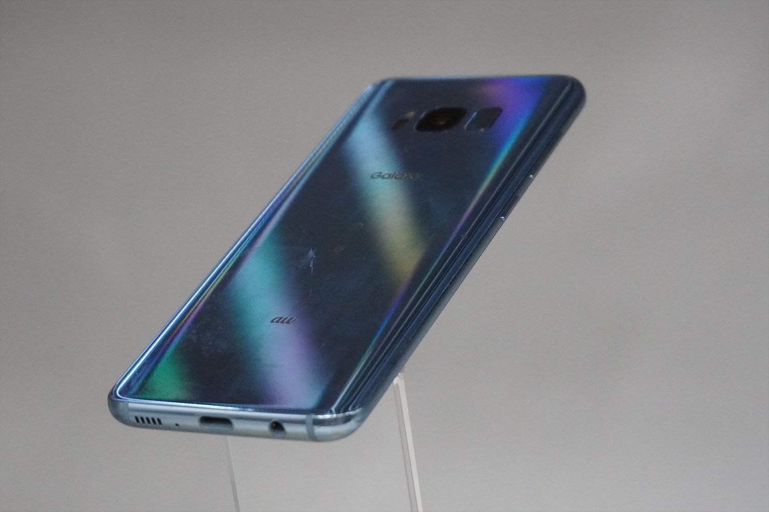 ムスビー｜セイモバイル☆SIMフリーAU Galaxy S8 SCV36 ブルー【Galaxy 
