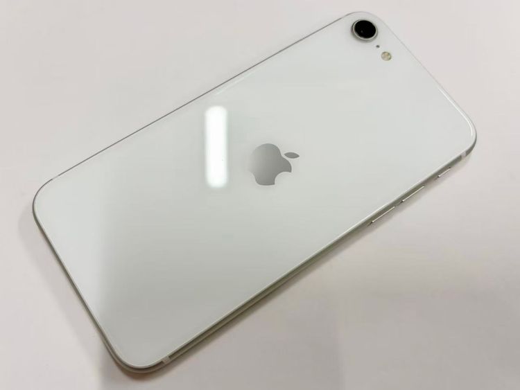 ������Х����SIM�ե꡼ iPhone SE(�裲����) 128GB �ۥ磻��