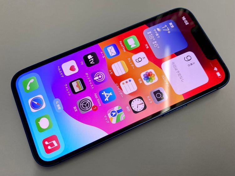 ������Х����SIM�ե꡼ iPhone 13mini 256GB MLJN3J/A �֥롼