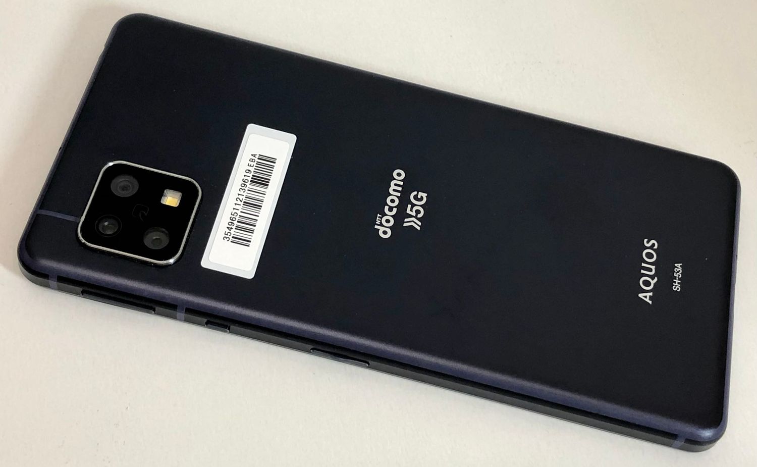 ムスビー｜セイモバイル☆国内SIMフリーAQUOS sense5G SH-53A ブラック 
