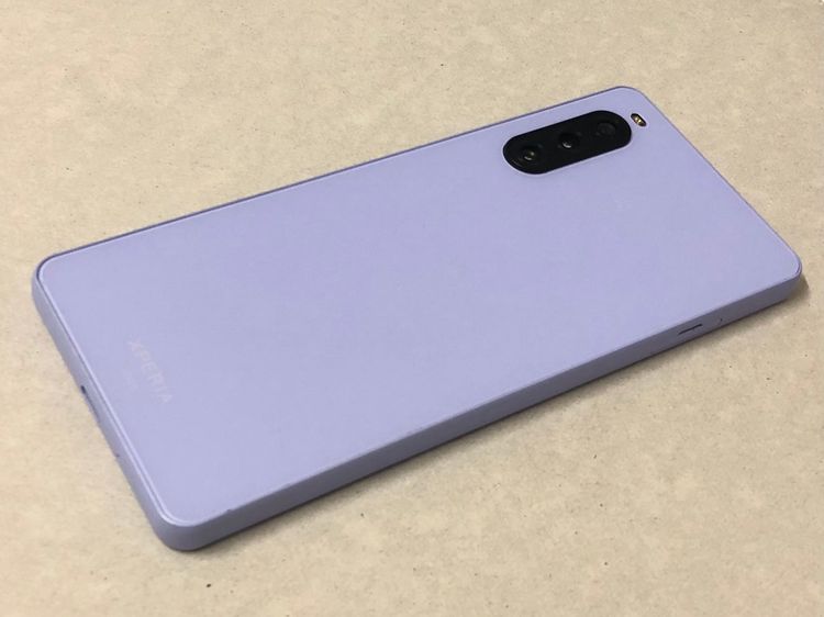 セイモバイル★SIMフリー AU Xperia 10 V ラベンダー SOG11