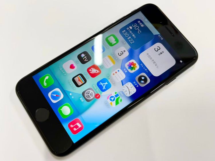 ������Х��������SIM�ե꡼ iPhone SE(��2����) 64GB �֥�å�